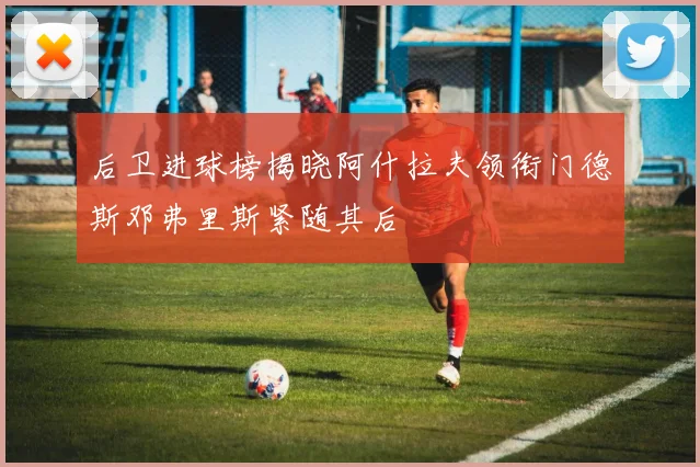 后卫进球榜揭晓阿什拉夫领衔门德斯邓弗里斯紧随其后